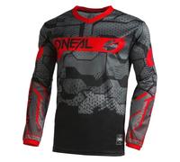 O'NEAL Element Camo V.22 Maglia Ragazzi Element Camo V.22, Nero/Rosso, L Unisex - Bambini e Ragazzi (Pacco da 1)
