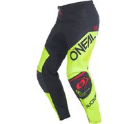 Oneal Element Factor V.27 Pantaloni da motocross, nero/giallo, Taglia 40