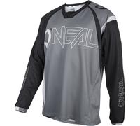 Oneal Element Hybrid FR Jersey per biciclette, nero/grigio, Taglia S