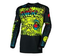O'NEAL Element - Maglia da ragazzo Rancid Black/Fluo, taglia L
