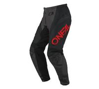 ONeal Element Racewear S25, pantaloni in tessuto 28 male Nero/Grigio Scuro/Rosso