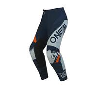 ONEAL Element Pantaloni Shocker, Nero/Arancione, W34 Uomo