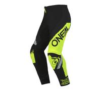 O'NEAL Element Pants E022-3732, Nero/Giallo Fluo, 54 Unisex-Adulto