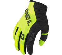 Oneal Element Racewear Guanti da motocross per bambini, nero-giallo, taglia XS