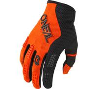 O'NEAL | Guanti Ciclismo e Motocross | MX MTB FR Downhill | Vestibilità per il massimo comfort, materiale traspirante | Guanto ELEMENT RACEWEAR V.24 | Adulto | Nero Arancione | Taglia M