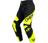 Oneal Element Racewear Pantaloni da motocross, nero-giallo, taglia 28 per maschi