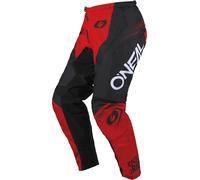 Oneal Element Racewear Pantaloni da motocross, nero-rosso, taglia 28 per maschi