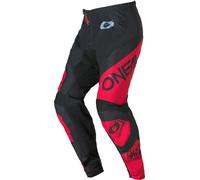 Pantaloni Cross O'Neal Element Racewear Nero/Rosso32 Nero,Rosso