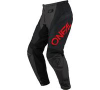 §Pantaloni Cross Bambino O'Neal Element Racewear Nero-Grigio-Rosso§