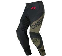 Oneal ELEMENT RACEWEAR Pantaloni da motocross, nero-verde, taglia 36 per maschi