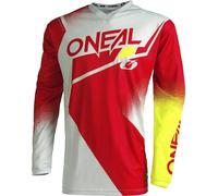 Oneal Element Racewear V.22 Maglia motocross, rosso/giallo, Taglia M