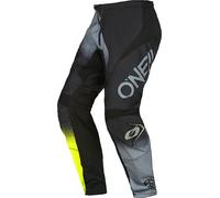 Oneal Element Racewear V.22 Pantaloni motocross, nero-giallo, taglia 28 per maschi