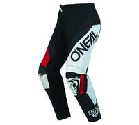 ONeal Element Shocker S23, pantaloni in tessuto 32 male Nero/Rosso/Bianco
