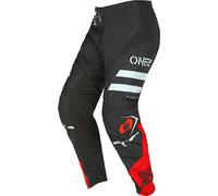 Oneal Element Squadron V.22 Pantaloni motocross, nero-grigio-rosso, taglia 30
