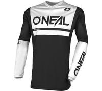 Oneal Element Threat Air Maglia Motocross, Bianco/nero, Taglia M
