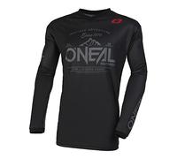 ONEAL Elemento Jersey Dirt Camicia, Nero/Grigio, M Uomo