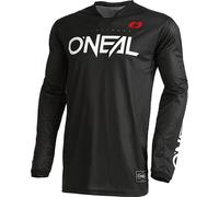 Oneal Elite Classic Maglia motocross, Bianco/nero, Taglia M