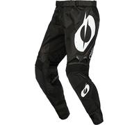 Oneal Elite Classic Pantaloni motocross, Bianco/nero, Taglia 28