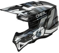 ONeal EX-SRS Dust, casco da motocross XL female Opaco Nero/Bianco/Grigio