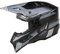 Oneal EX-SRS Hitch Casco Motocross, nero-grigio, taglia L