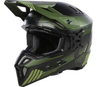 Oneal EX-SRS Hitch Casco Motocross, nero-verde, taglia 2XL