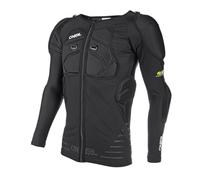 O'NEAL | Giacca di protezione | Motocross Enduro Motorcycle | Giacca di protezione leggera elastica, schiuma di poliuretano, inserto in rete | Camicia di protezione a maniche lunghe STV | Adulto | Nero