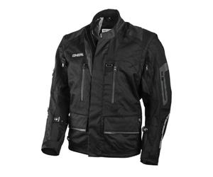 O'NEAL | Giacca Enduro | Enduro MX | Materiale esterno idrorepellente, tasche di protezione su schiena, gomiti e spalle | Giacca Baja Racing | Adulto