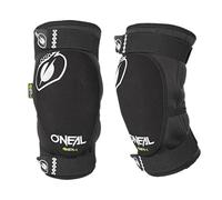 O'NEAL Ginocchiere I BMX Mountain Bike Downhill I Ginocchiera MTB Traspirante e Leggera con Protezione IPX® Contro gli Urti I Materiale Resistente alle Abrasioni | Nero Bianco | Taglia XL