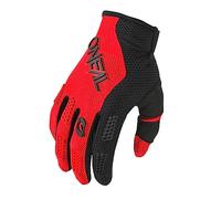 Oneal Element Racewear Guanti da motocross per bambini, nero-rosso, taglia XS