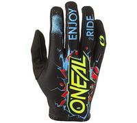 O'NEAL | Guanti Bike & Motocross | Bambini | MX MTB DH FR Downhill Freeride | Materiali durevoli e flessibili, palmo ventilato | Matrix Youth Glove Villain | Nero | Taglia XS