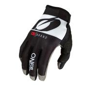 O'NEAL | Guanti Bike & Motocross | MX MTB DH FR Downhill Freeride | Materiali durevoli e flessibili | Mayhem Glove Rider V.22 | Adulti | Nero Bianco | Taglia M