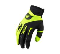 O'NEAL | Guanti Bike & Motocross | MX MTB DH FR Downhill Freeride | Materiali durevoli e flessibili, palmo ventilato | Element Glove | Uomo | Nero Giallo Neon | Taglia M