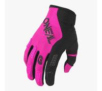 O'NEAL | Guanti Bike & Motocross | MX MTB DH FR Downhill Freeride | Materiali resistenti e flessibili, palmo ventilato | Women's Element Glove | Donna | Nero Rosa | Taglia L