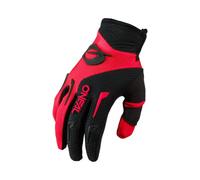 O'NEAL | Guanti Bike & Motocross | MX MTB DH FR Downhill Freeride | Materiali resistenti e flessibili, palmo ventilato | Element Glove | Uomo | Nero Rosso | Taglia M/8.5