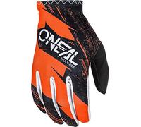 O'NEAL | Guanti Ciclismo e Motocross | Bambini | MX MTB DH FR Downhill Freeride | Materiali durevoli e flessibili, palmo superiore ventilato | Matrix Youth Glove Burnout | Nero Arancione | Taglia XL