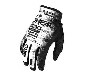 O'NEAL | Guanti Ciclismo e Motocross | MX MTB FR Downhill | Vestibilità per il massimo comfort, materiale traspirante | Guanto MAYHEM SCARZ V.24 | Adulto | Nero Bianco | Taglia M