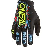 Oneal Matrix Villain 2 Guanti da Motocross giovani, nero, taglia S