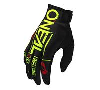 O'NEAL | Guanti da bici e motocross | MX MTB DH FR | Materiali flessibili e durevoli, parte superiore della mano ventilata | Mayhem Glove Attack V.23 | Adulti | Nero Giallo Neon | Taglia L