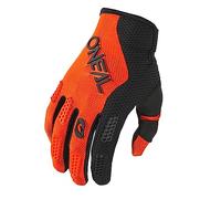 Oneal Element Racewear Guanti da motocross per bambini, nero-arancione, taglia L