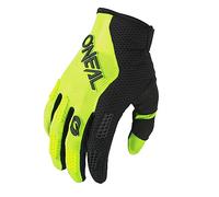 Guanti o neal element racewear da bambino nero giallo fluorescente