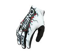 ONeal Matrix Villain S20, guanti bambini S male Bianco