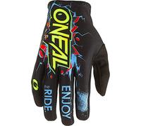 Oneal Matrix Villain 2 Guanti da Motocross giovani, nero, taglia M
