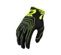 O'NEAL | Guanto da ciclismo e motocross | MX MTB DH FR Downhill Freeride | Materiali resistenti, stampa in silicone per la presa | Guanto Sniper Elite | Adulto | Nero Giallo Neon | Taglia XL
