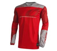O'Neal H003-202 Maglia Hardwear Haze V.22, Rosso/Grigio, S
