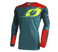 O'NEAL H003-302 Maglia Hardwear Haze V.22, Blu/Rosso, S