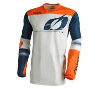 O'NEAL H003-404 Maglia Hardwear Haze V.22, Blu/Arancione, L
