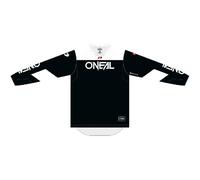 O'Neal H007-214 Hardwear Swipe Jersey Lg Nero/Bianco