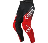 Oneal Hardwear Air Slam Pantaloni da motocross, nero-rosso, taglia 40 per maschi