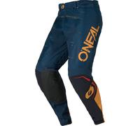 Oneal HARDWEAR SWIPE Pantaloni da motocross, blu-arancione, taglia 30 per maschi