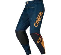 ONeal Hardwear Swipe S26, pantaloni in tessuto 40 male Blu Scuro/Arancione